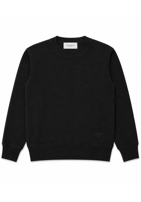 Pull con logo PAOLO PECORA KIDS | PP4400NERO